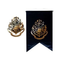 Wizarding World- Hogwarts Big Pennant Dovetail Cut