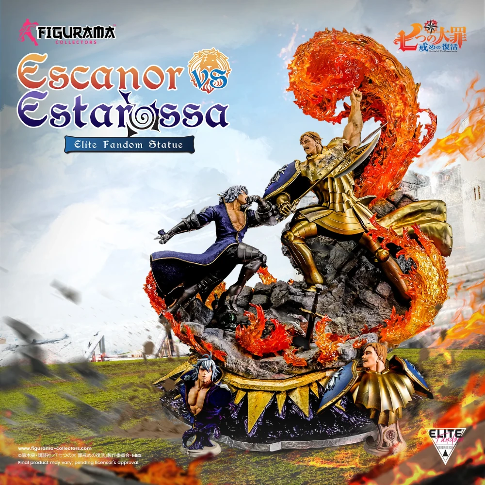 Seven Deadly Sins : Escanor Vs Estarossa Elite Fandom Statue By Figurama 1 Seven Deadly Sins : Escanor Vs Estarossa Elite Fandom Statue By Figurama