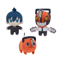 Chainsaw Man Chainsaw Man , Pochita & Aki Hayakawa Mascot Plush By Sega (1 Random)