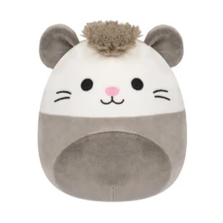 JAZWARES Squishmallow 5" Luanne The Grey And White Possum Plush Toy