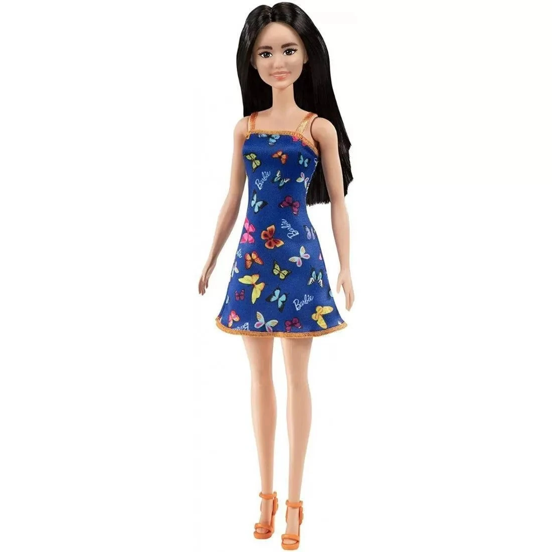 MATTEL Barbie Doll In Blue Butterfly Dress 2 MATTEL Barbie Doll In Blue Butterfly Dress - Image 2