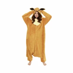 Pokemon Eevee Coral Fleece (Adult Size) M Costume ByKigurumi