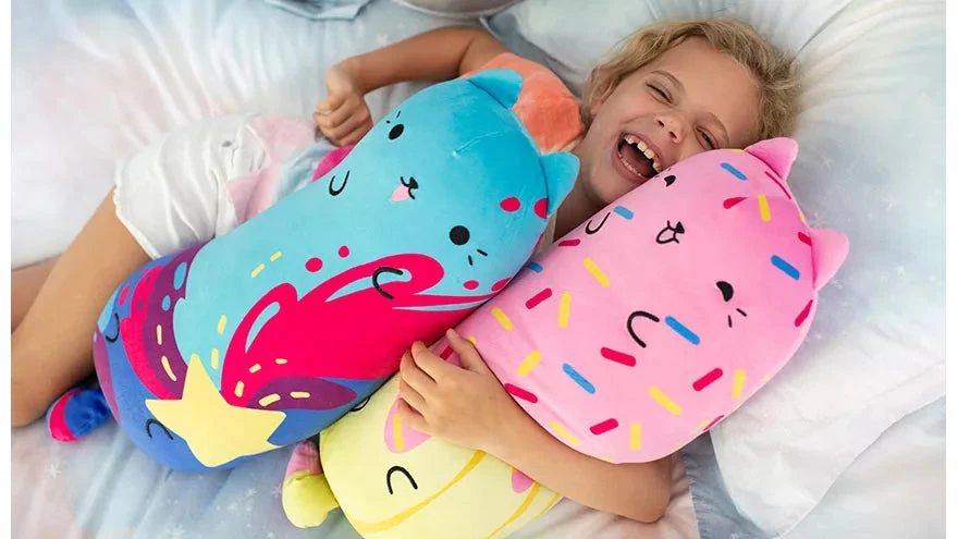 Cats Vs Pickles 16.5" Plush Huggers (1 Random) 2 Cats Vs Pickles 16.5" Plush Huggers (1 Random) - Image 2