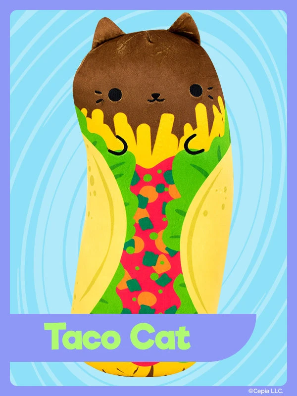 Cats Vs Pickles 16.5" Plush Huggers (1 Random) 4 Cats Vs Pickles 16.5" Plush Huggers (1 Random) - Image 4